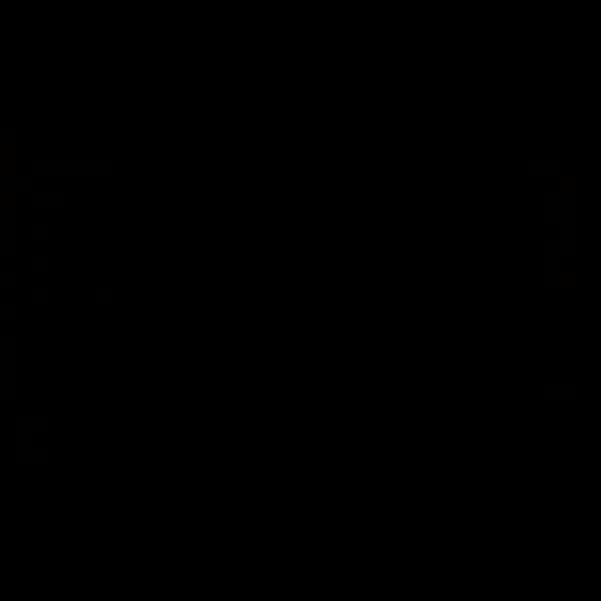 Jennair - 36 inch wide Gas Cooktop in Stainless - JGC3536GS