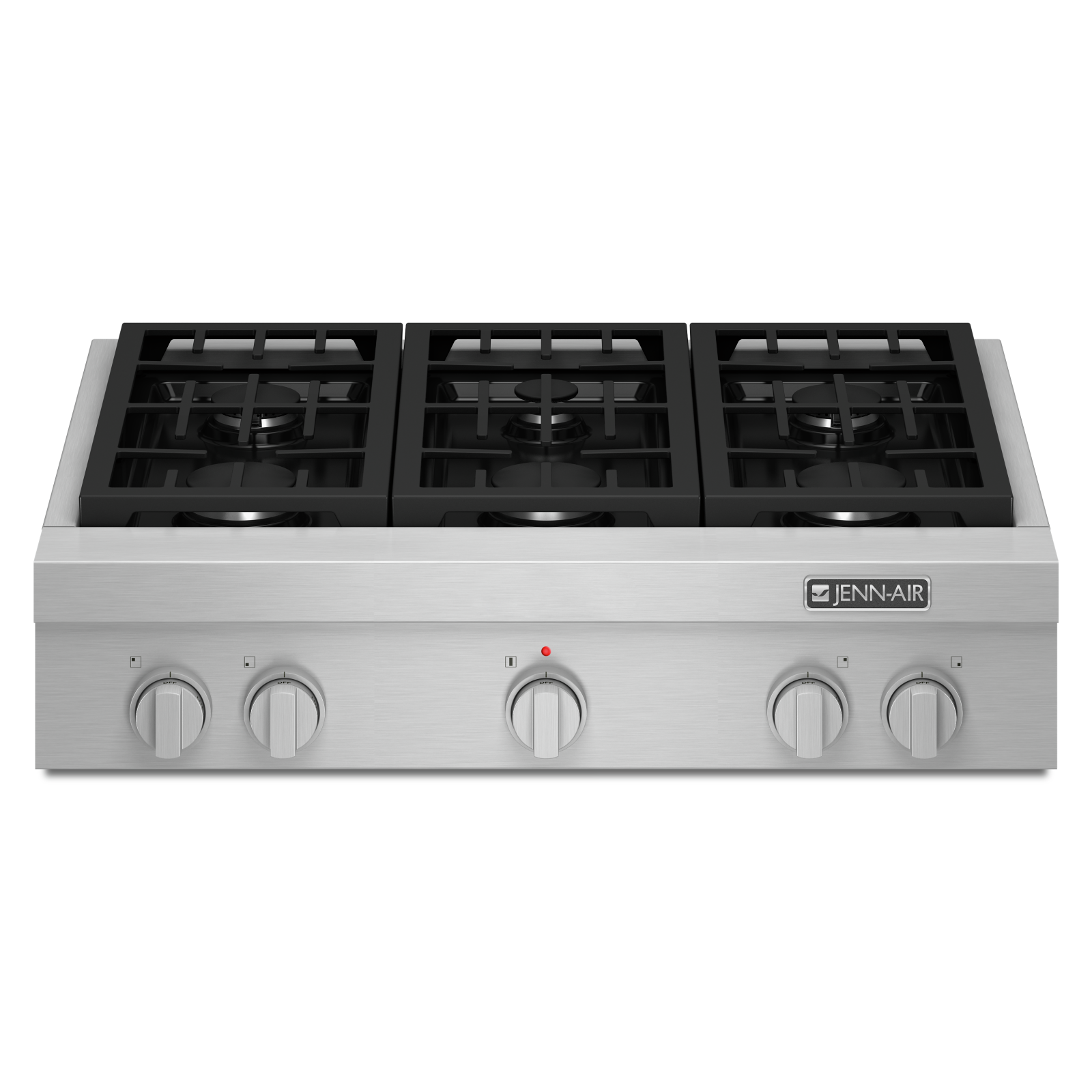 JennAir - 35.625 inch wide Gas Rangetop in Stainless - JGCP436WP