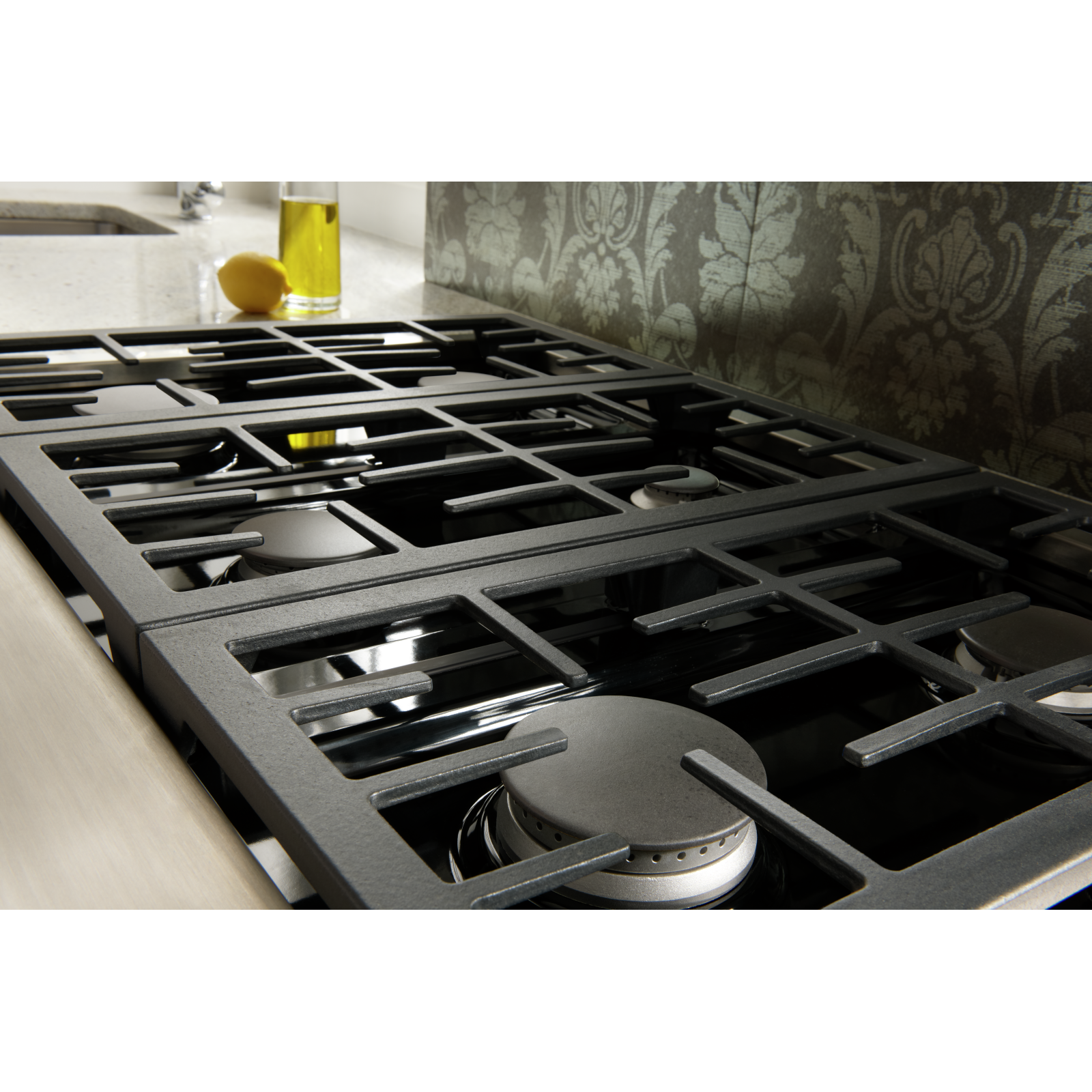 JennAir - 35.625 inch wide Gas Rangetop in Stainless - JGCP436WP