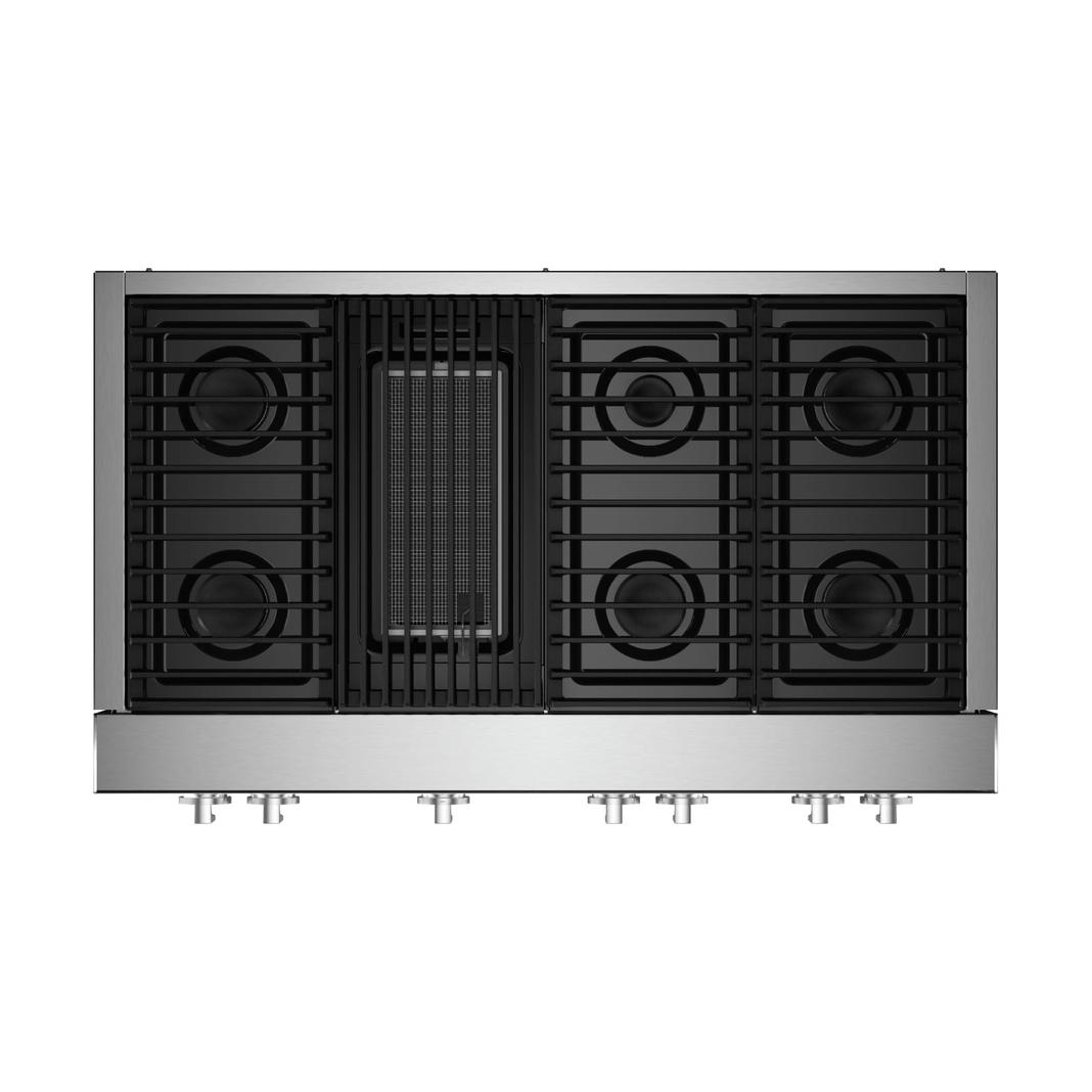 Jennair - 47.9 inch wide Gas Cooktop in Black - JGCP648HM