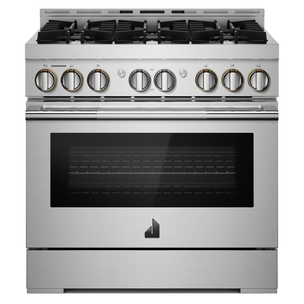 Jennair - 5.1 cu. ft Gas Range in Stainless - JGRP436HL