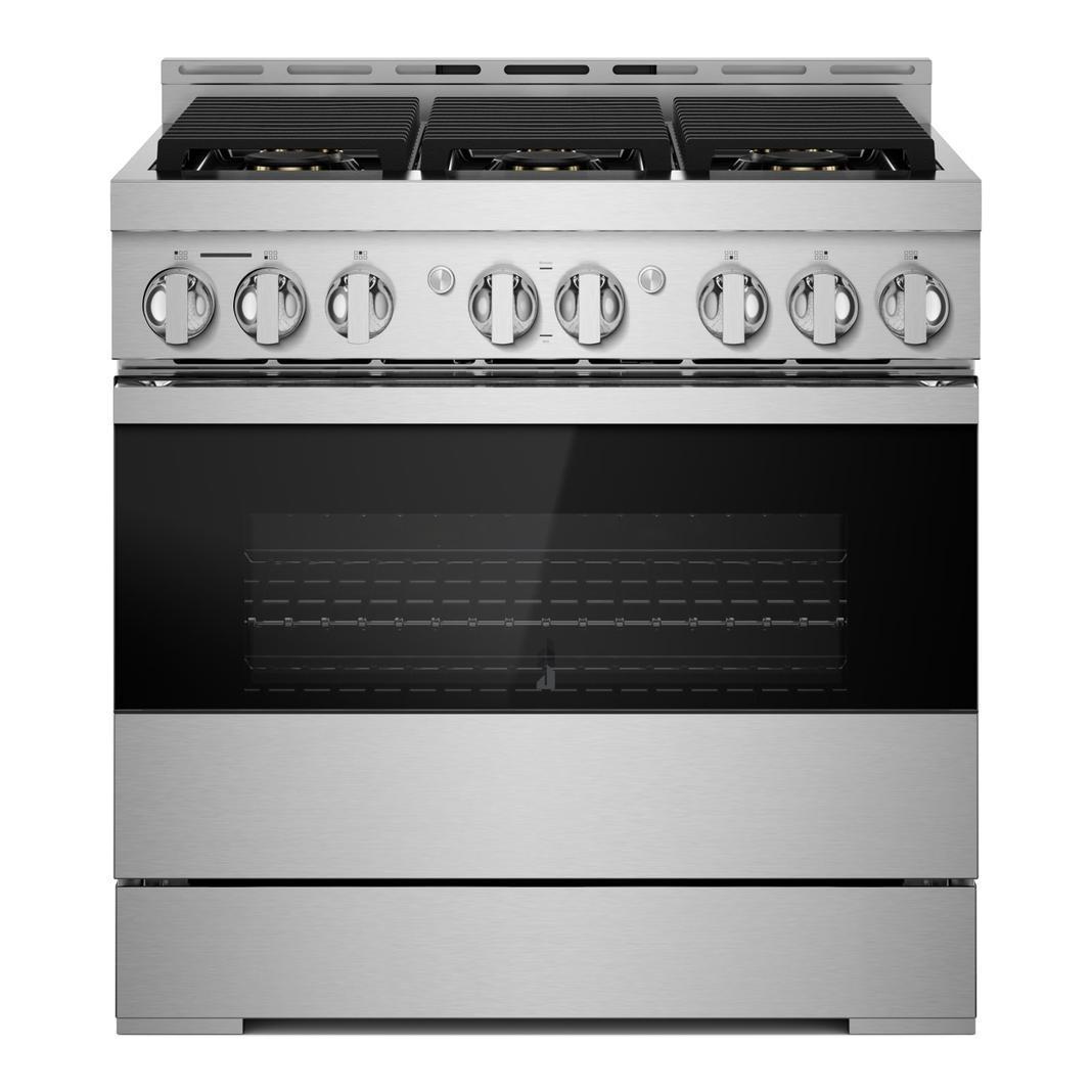 Jennair - 5.1 cu. ft Gas Range in Black - JGRP436HM
