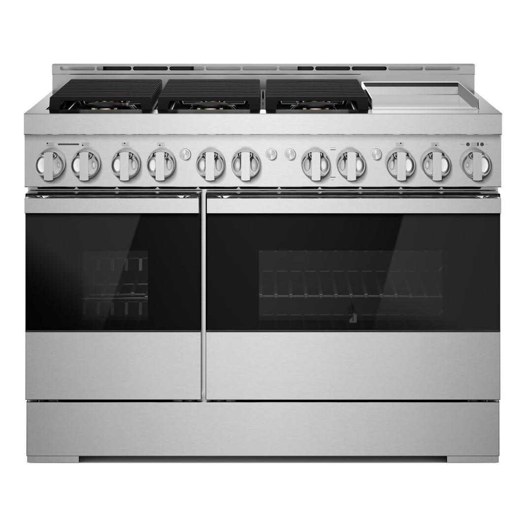 Jennair - 6.3 cu. ft Gas Range in Black - JGRP548HM