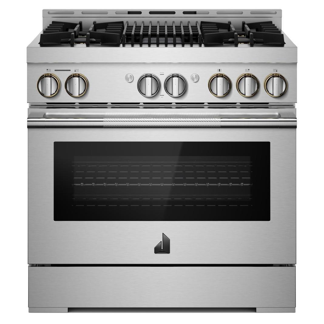 Jennair - 5.1 cu. ft Gas Range in Stainless - JGRP636HL