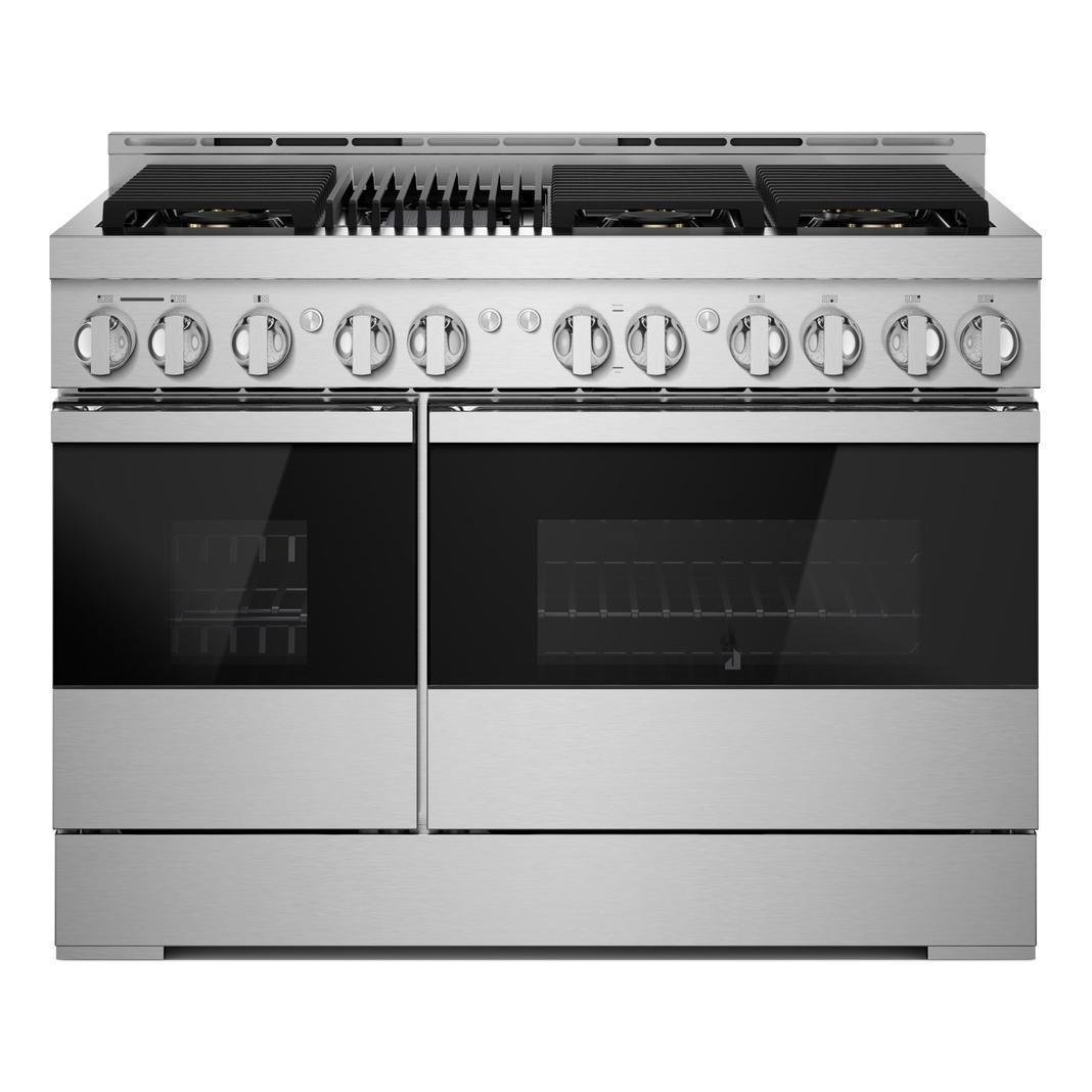 Jennair - 6.3 cu. ft Gas Range in Black - JGRP648HM
