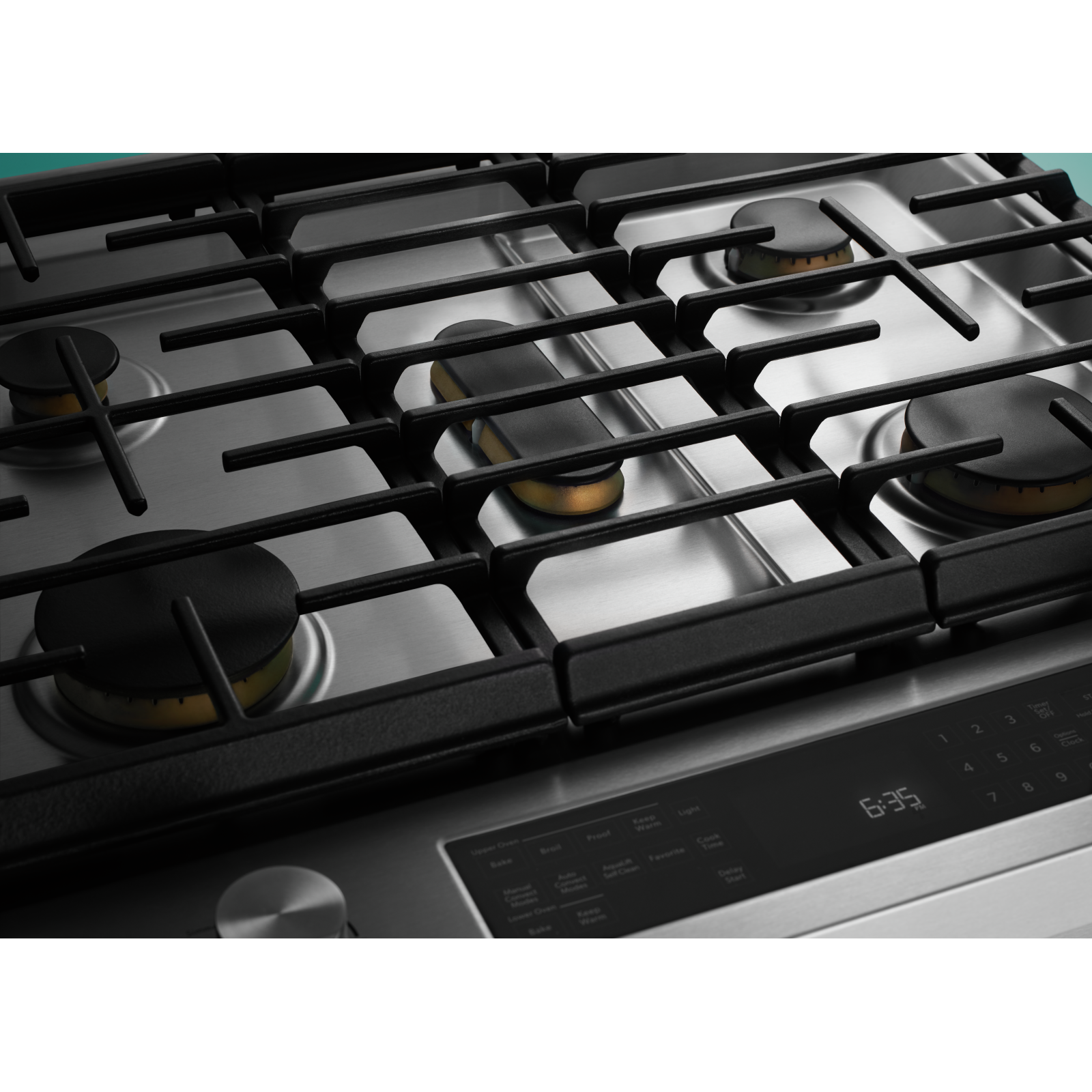 JennAir - 5.8 cu. ft Gas Range in Stainless - JGS1450FP