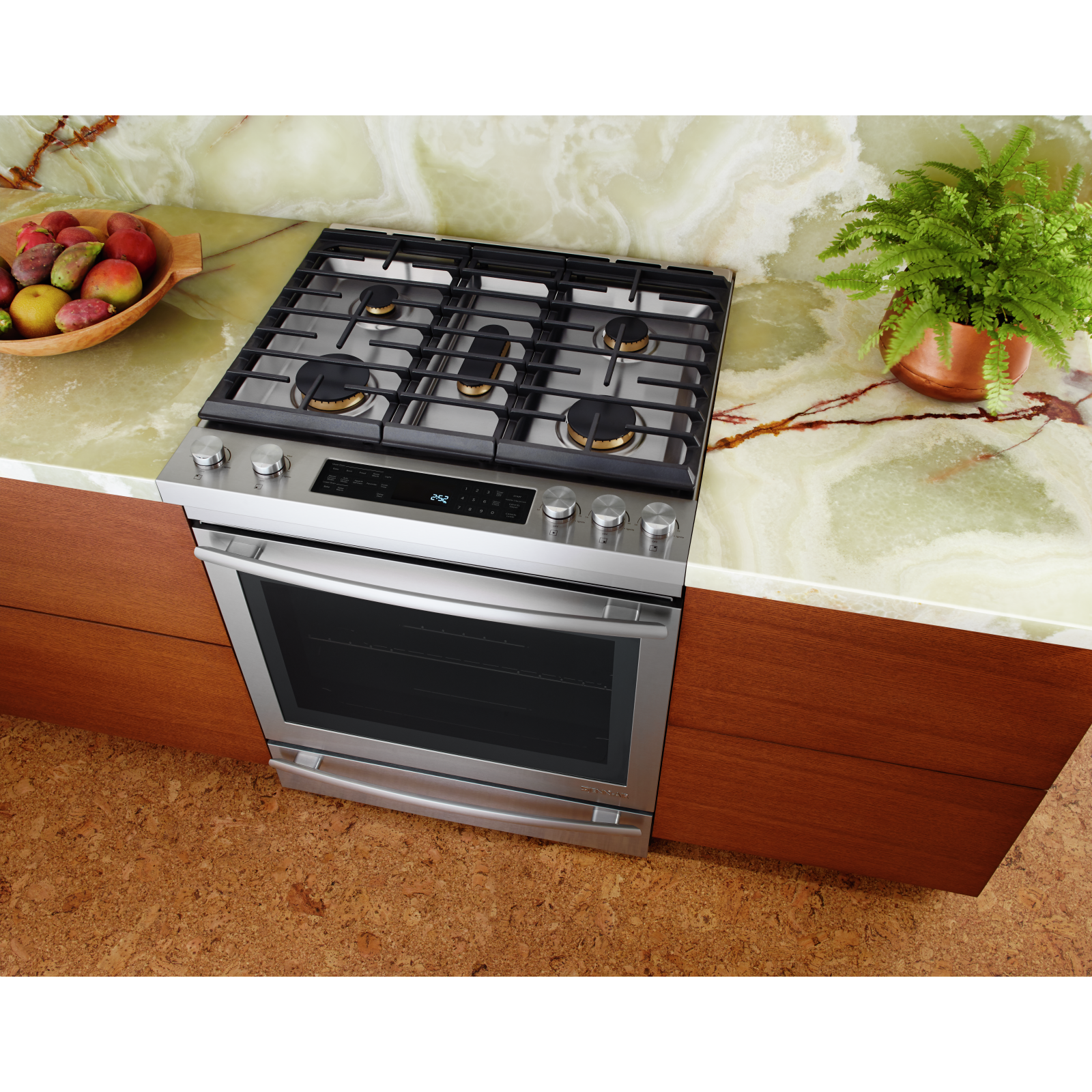 JennAir - 5.8 cu. ft Gas Range in Stainless - JGS1450FP