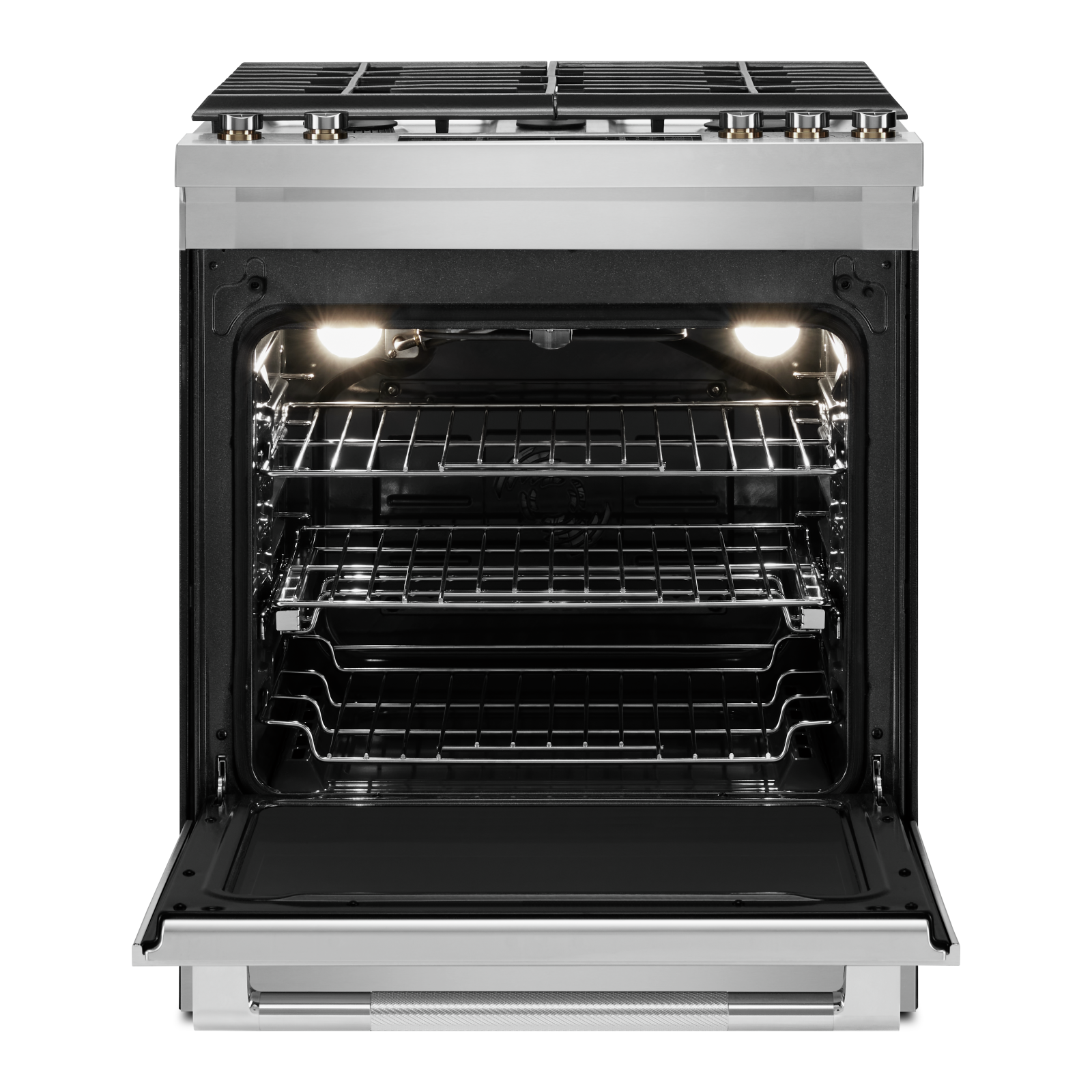 JennAir - 5.8 cu. ft Gas Range in Stainless - JGS1450ML