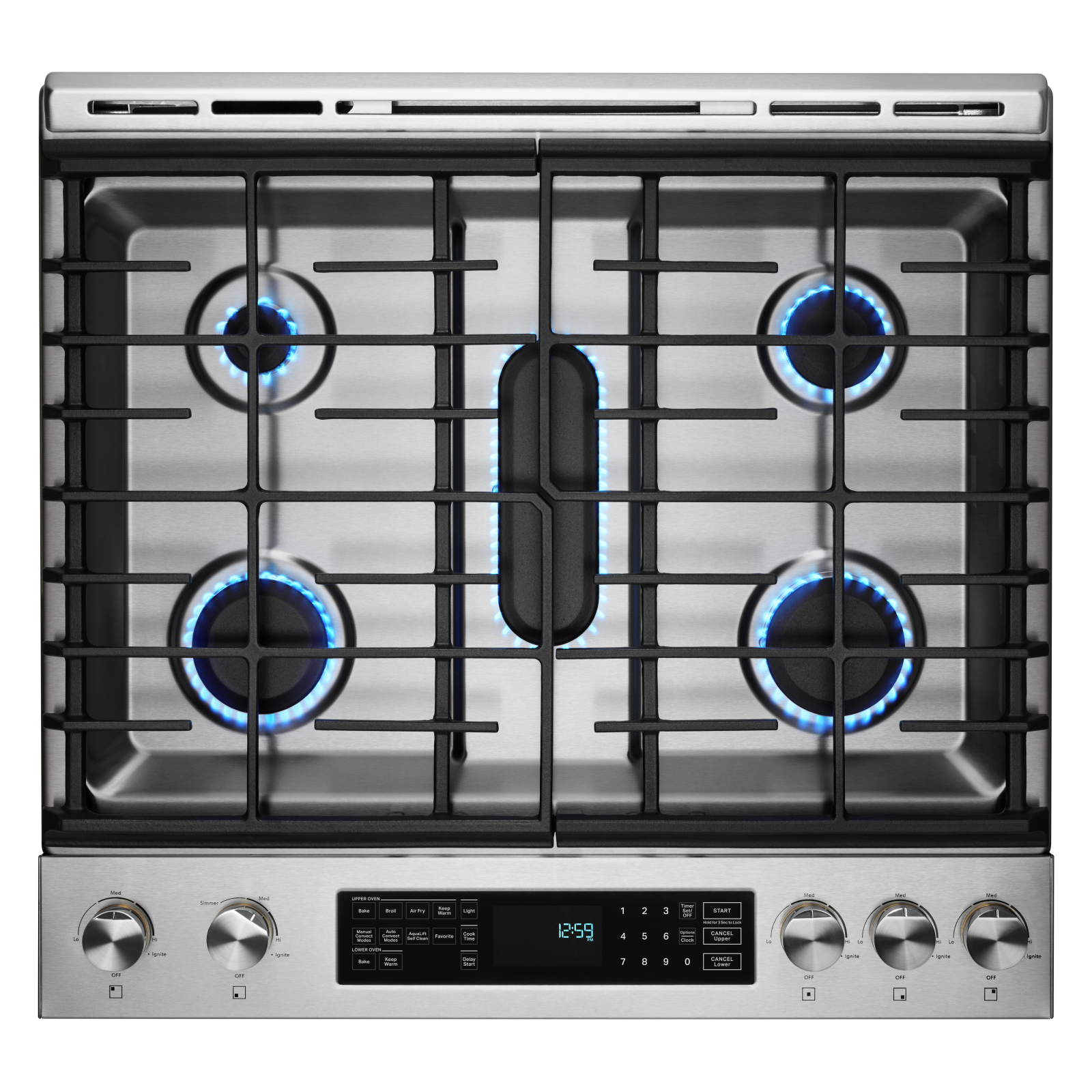 JennAir - 5.8 cu. ft Gas Range in Stainless - JGS1450ML