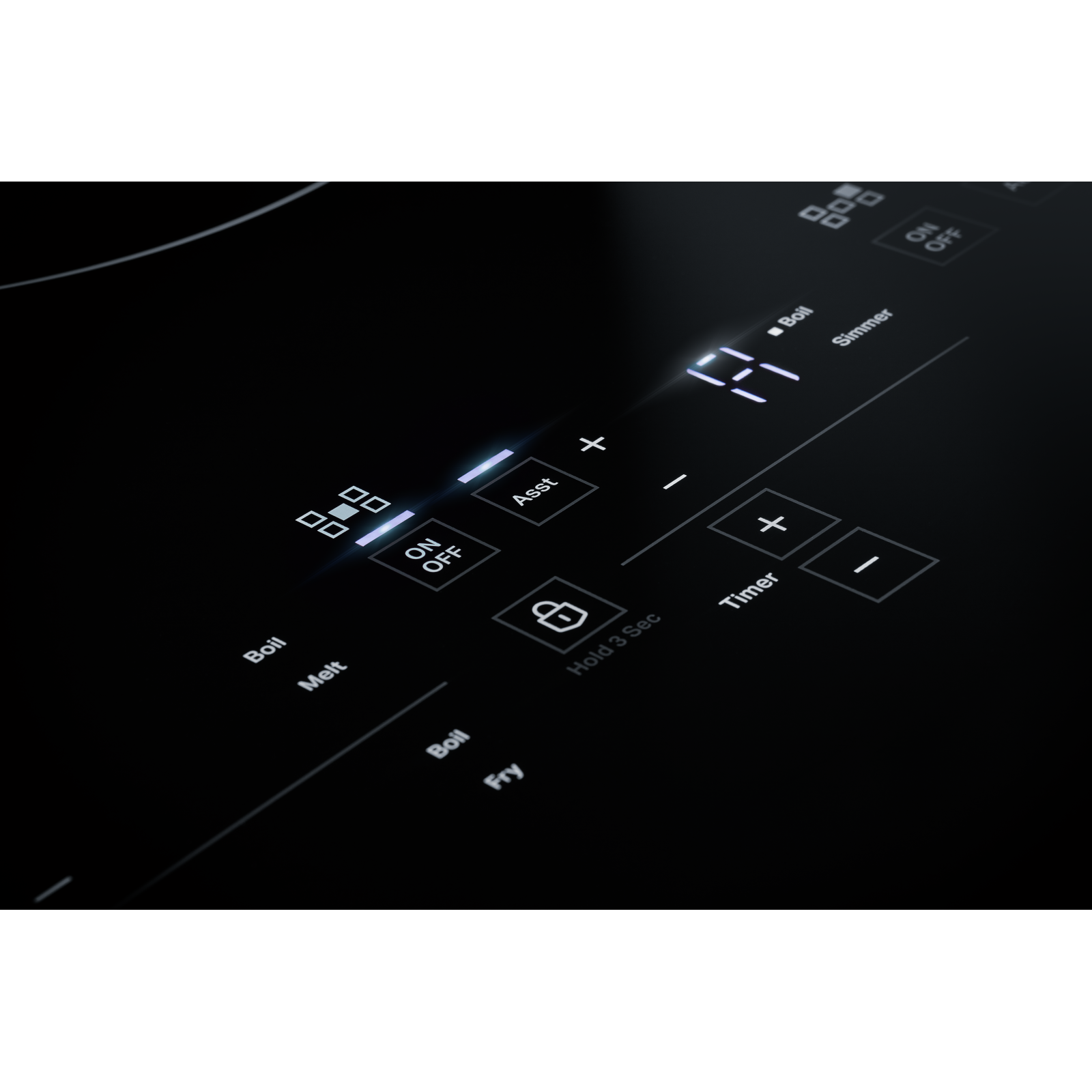 JennAir - 31.8 inch wide Induction Cooktop in Stainless - JIC4530KS