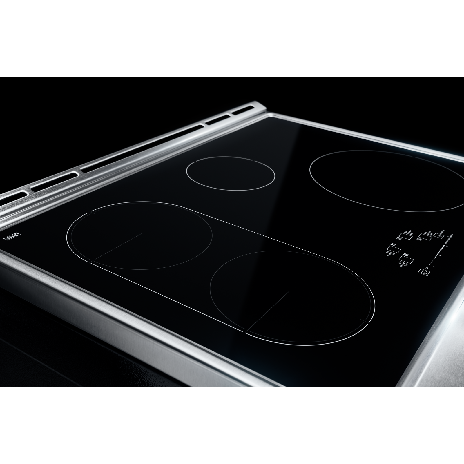 JennAir - 6.4 cu. ft Induction Range in Stainless - JIS1450ML