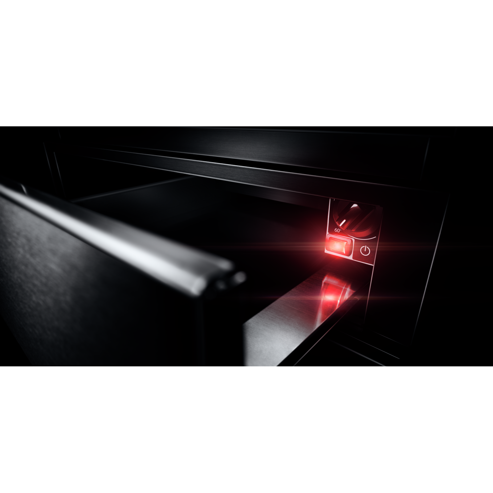 JennAir - 0.56 cu. ft Warming Drawer Wall Oven in Stainless - JJD3024HL