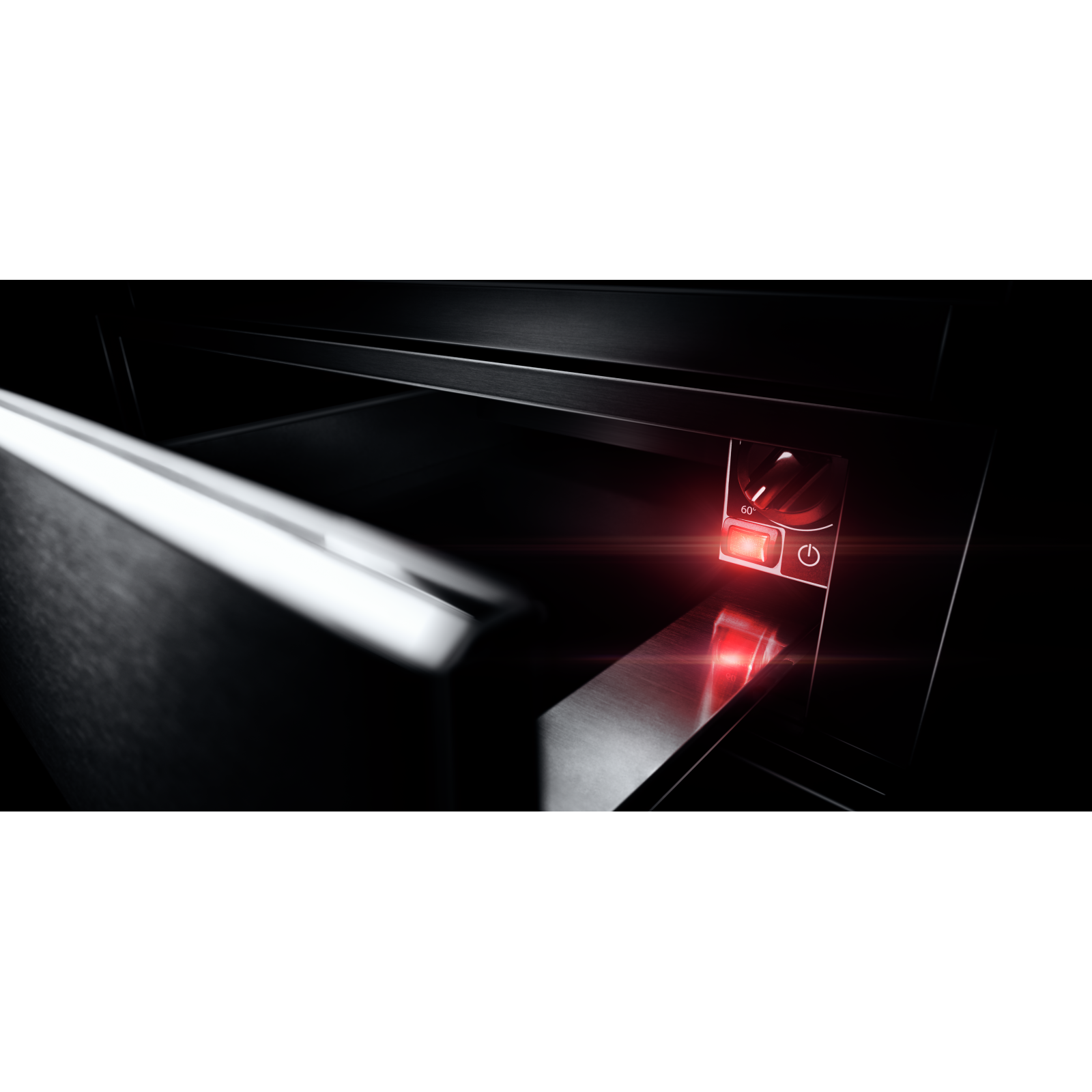 JennAir - 0.56 cu. ft Warming Drawer Wall Oven in Stainless - JJD3024HM