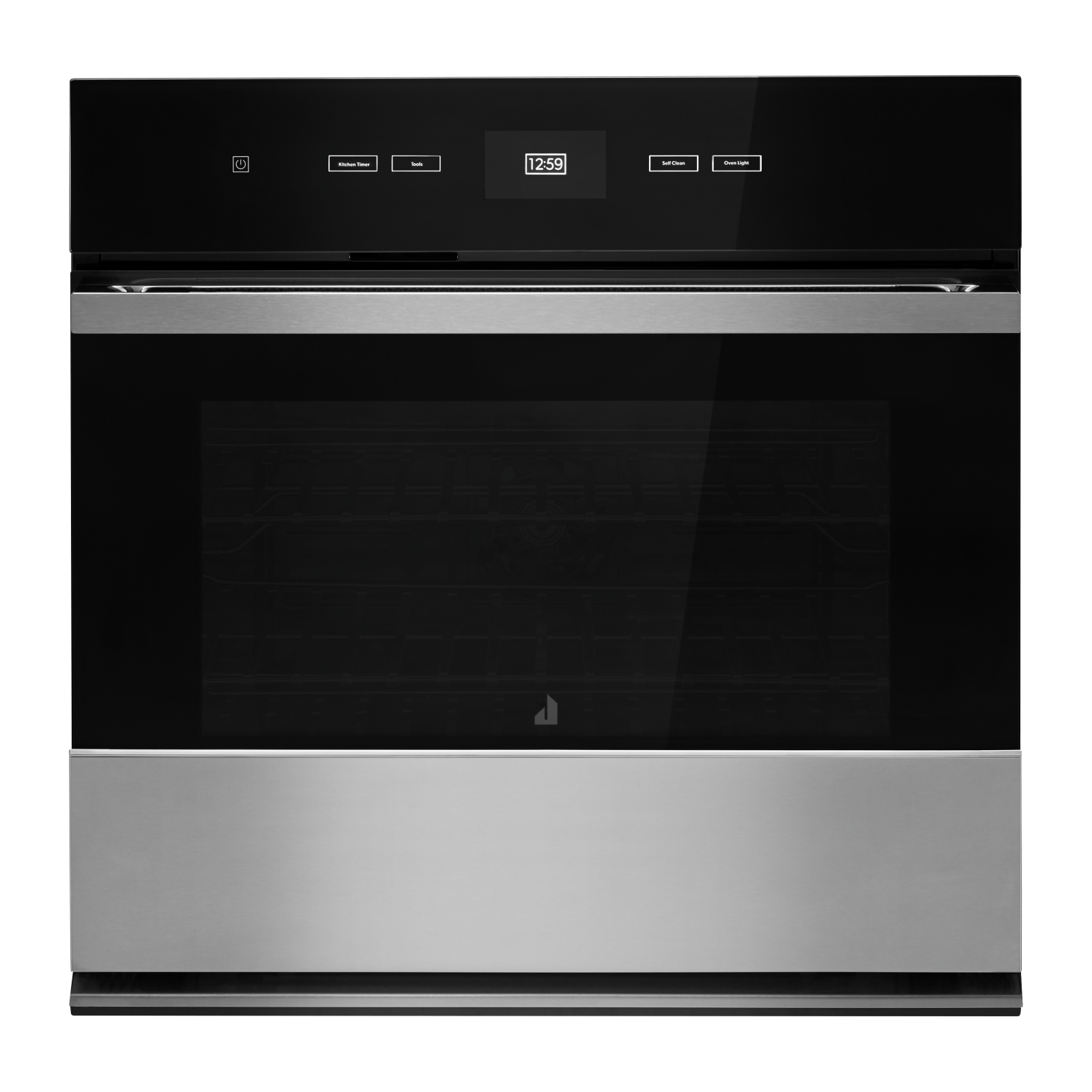 JennAir - 5 cu. ft Single Wall Oven in Black - JJW2430LM