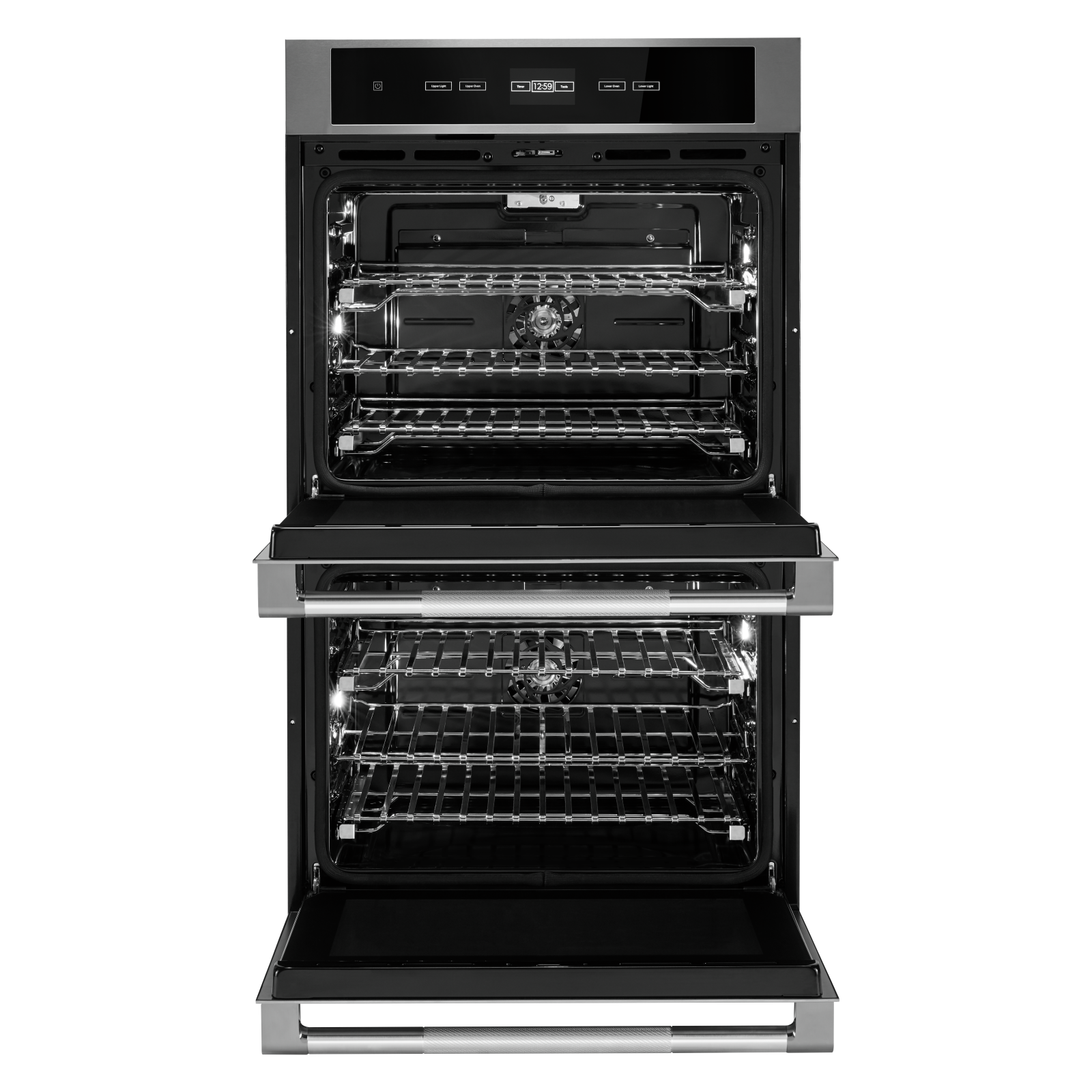 JennAir - 10 cu. ft Double Wall Oven in Stainless - JJW2830LL