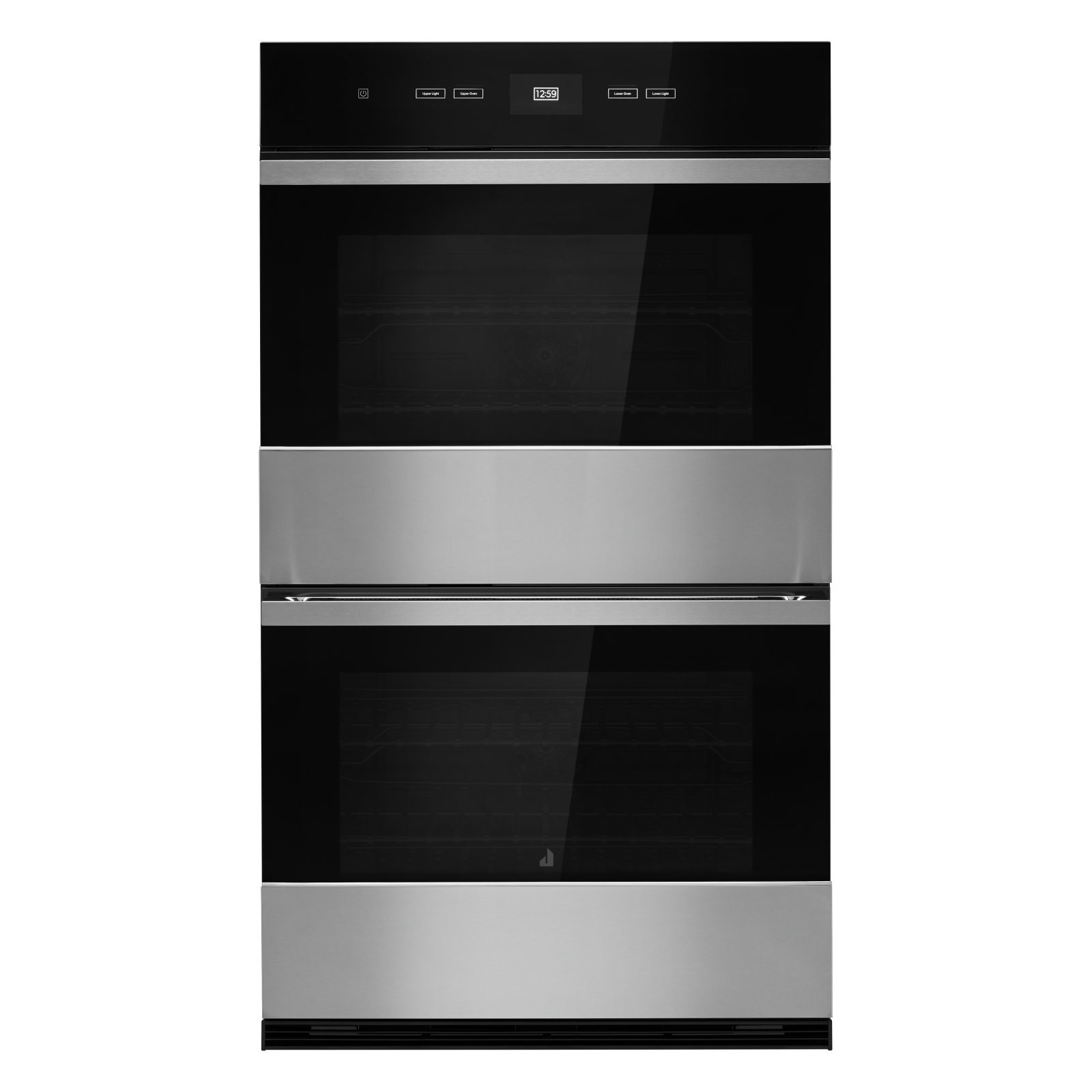 JennAir - 10 cu. ft Double Wall Oven in Black - JJW2830LM