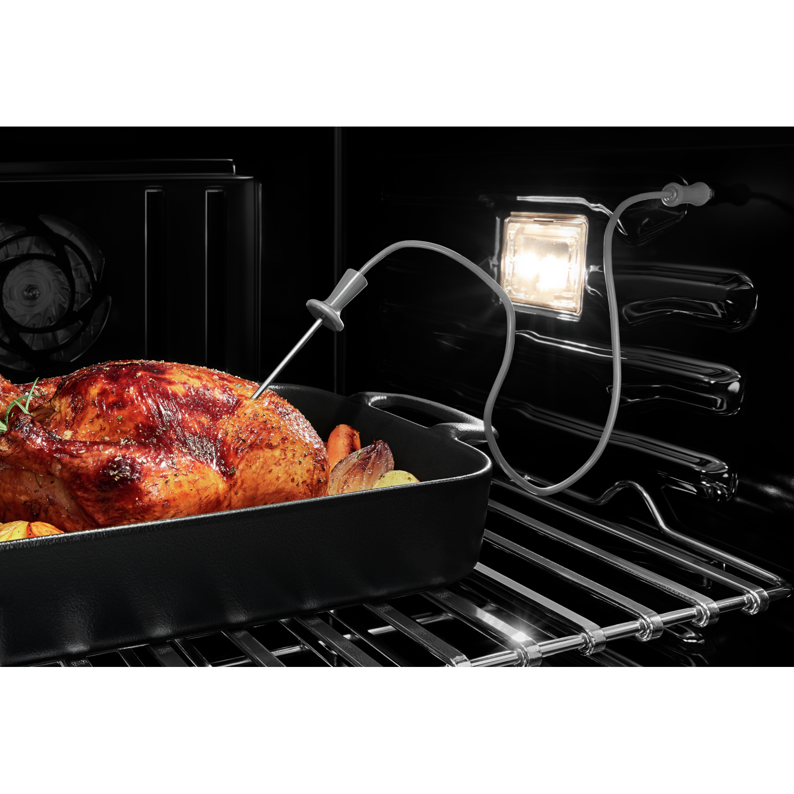 JennAir - 5 cu. ft Single Wall Oven in Black - JJW3430LM