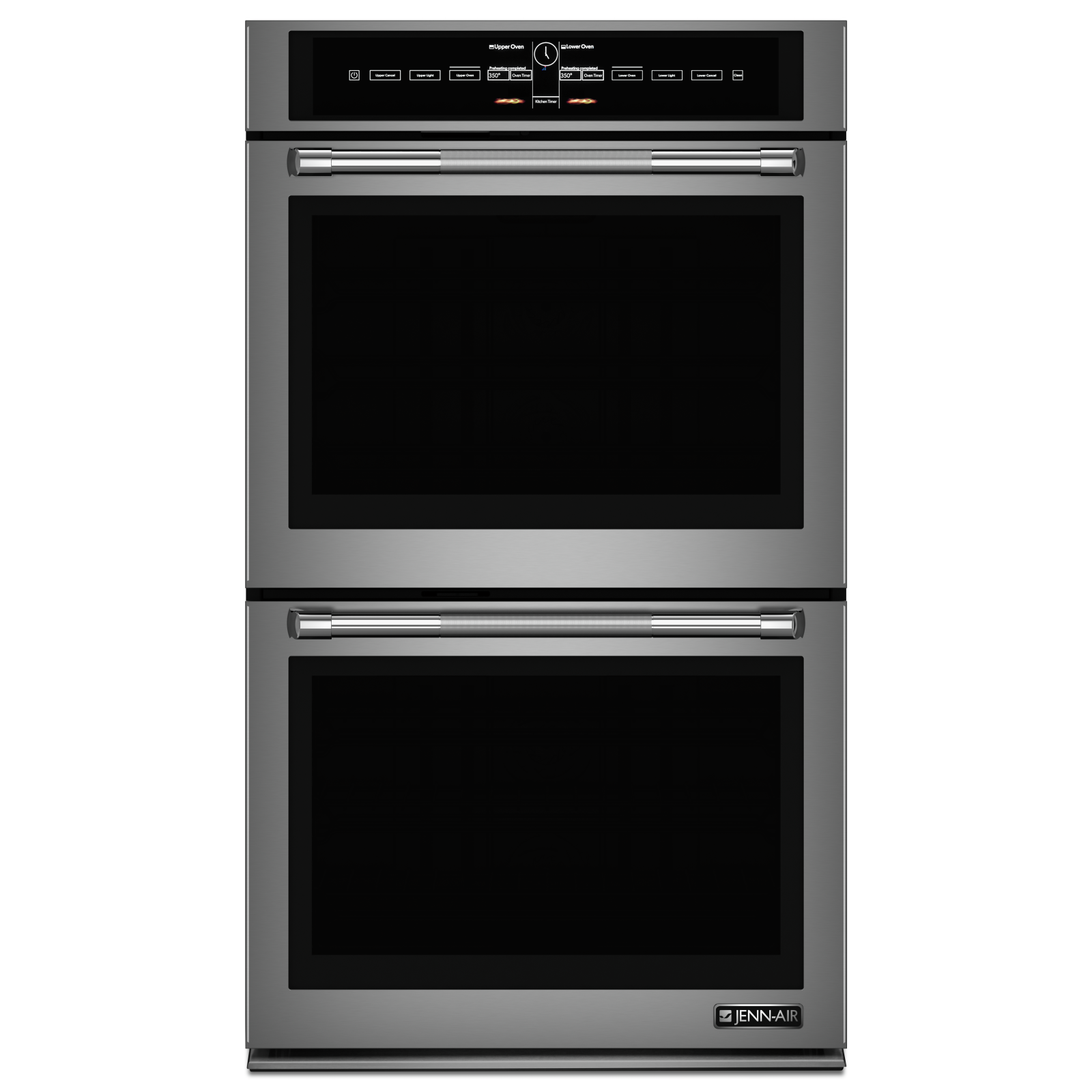JennAir - 10 cu. ft Double Wall Oven in Stainless - JJW3830DP
