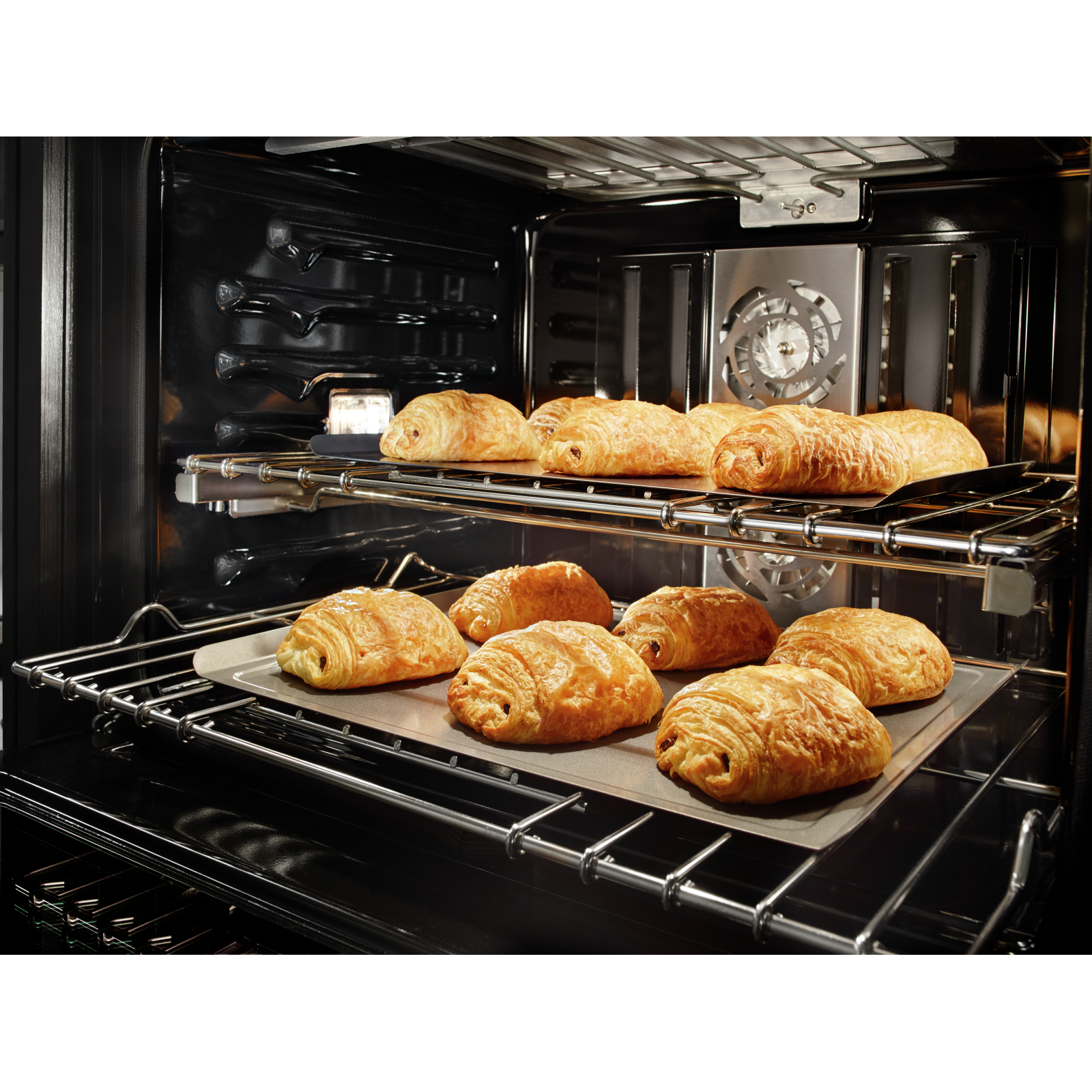 JennAir - 10 cu. ft Double Wall Oven in Stainless - JJW3830DS