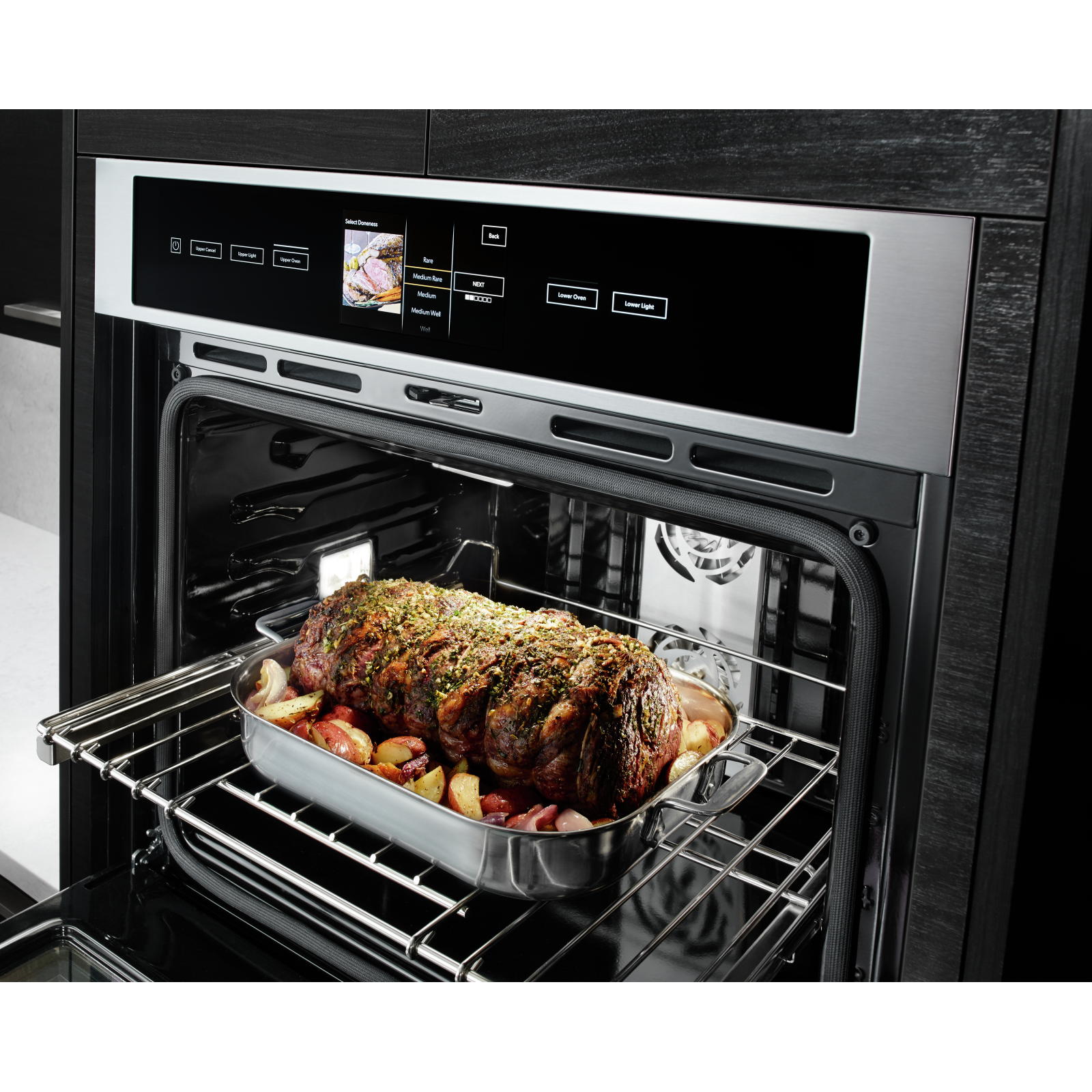 JennAir - 10 cu. ft Double Wall Oven in Stainless - JJW3830DS