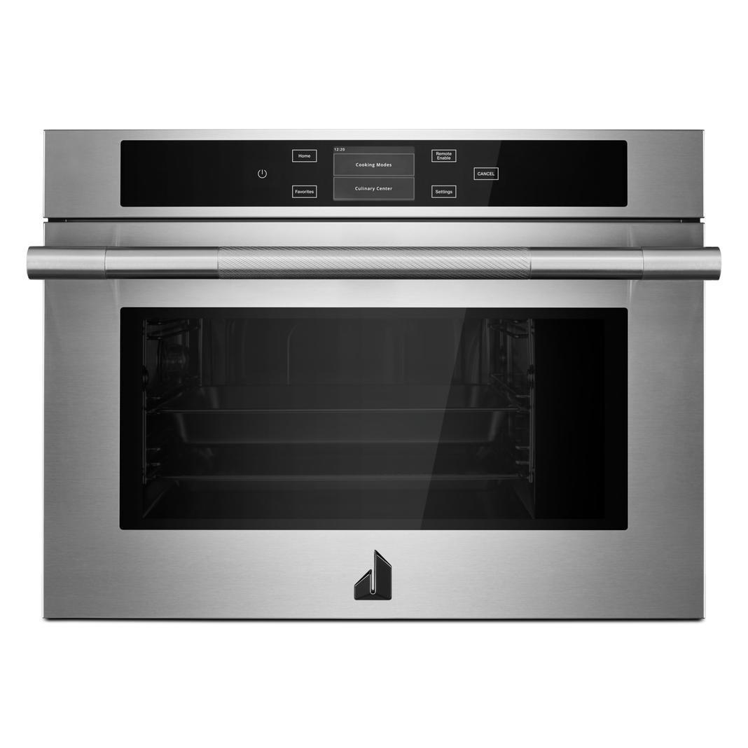 Jennair - 1.3 cu. ft Steam Wall Oven in Stainless - JJW6024HL