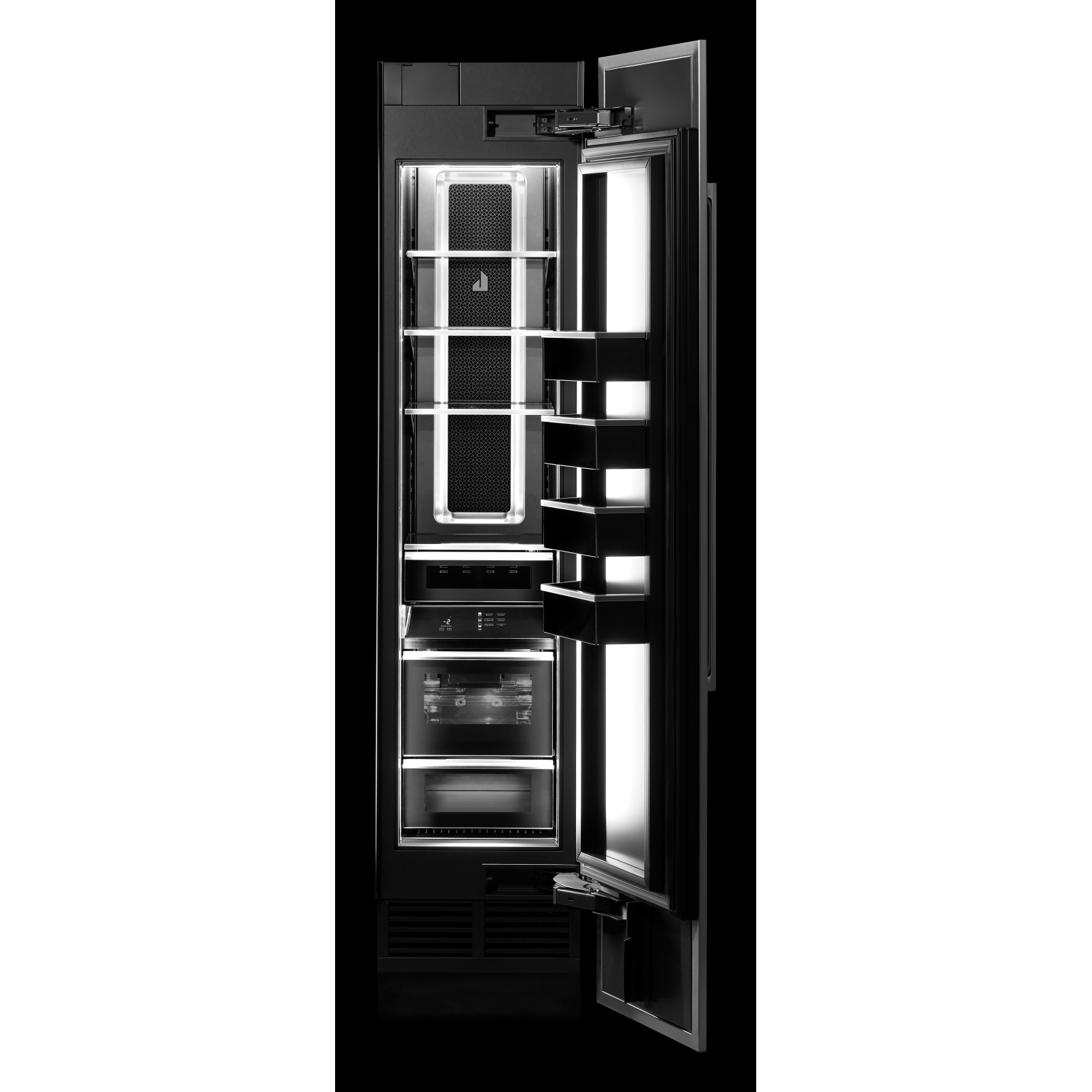 JennAir - 18 Inch Noir Buil-in Column Freezer Panel Kit Accessory in Stainless - JKCPR181GM