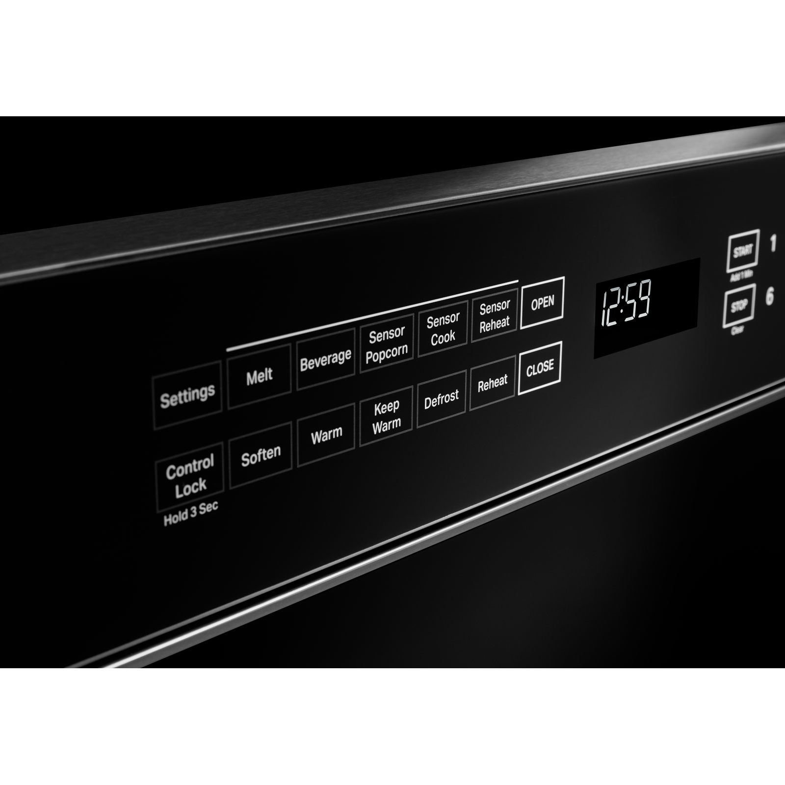 JennAir - 1.2 cu. Ft Built In Microwave in Black - JMDFS24HM