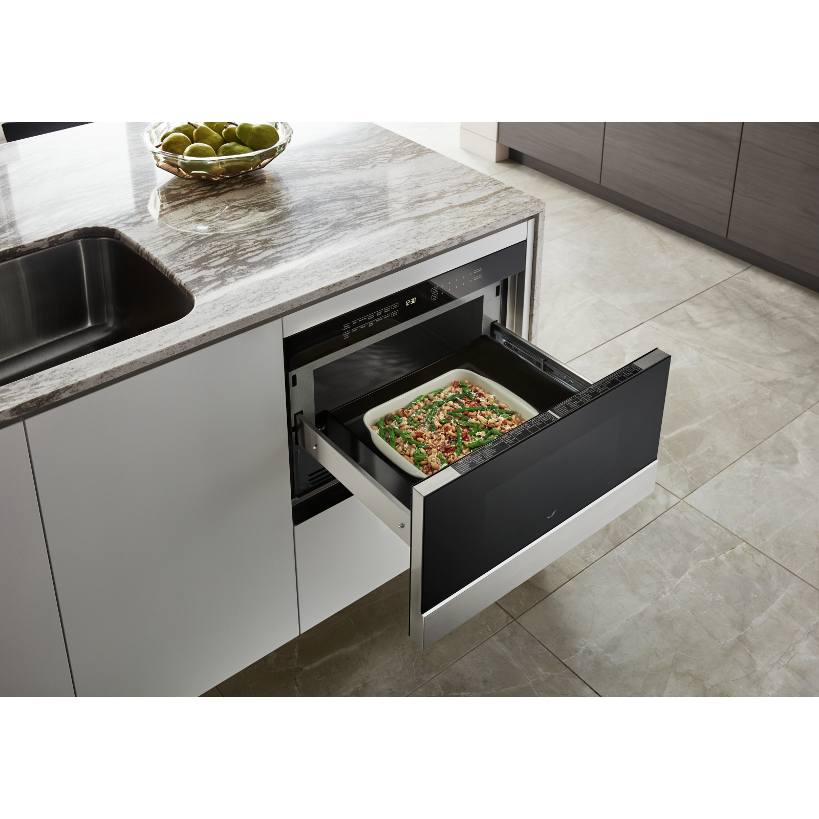JennAir - 1.2 cu. Ft Built In Microwave in Black - JMDFS24HM