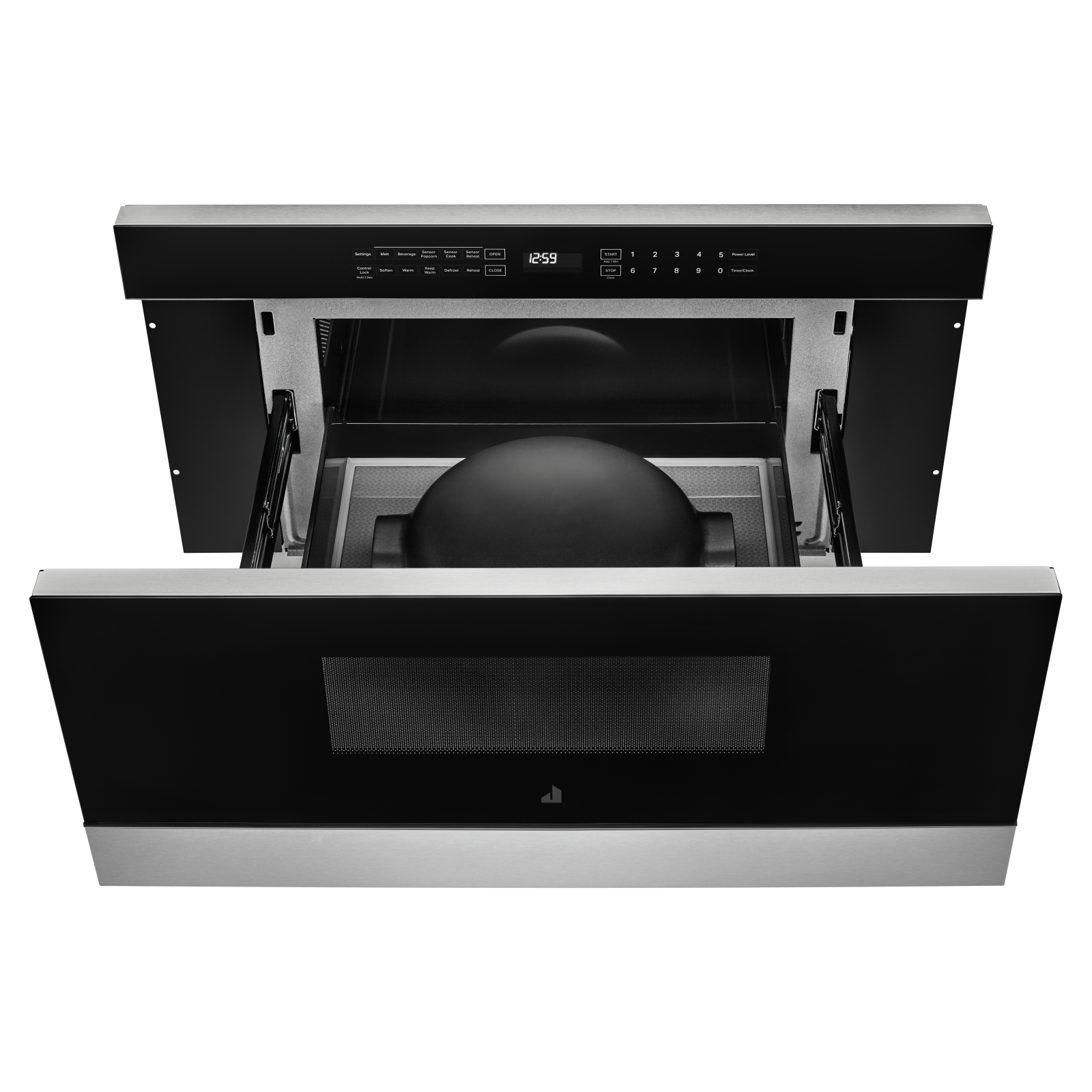 JennAir - 1.2 cu. Ft Built In Microwave in Black - JMDFS30HM