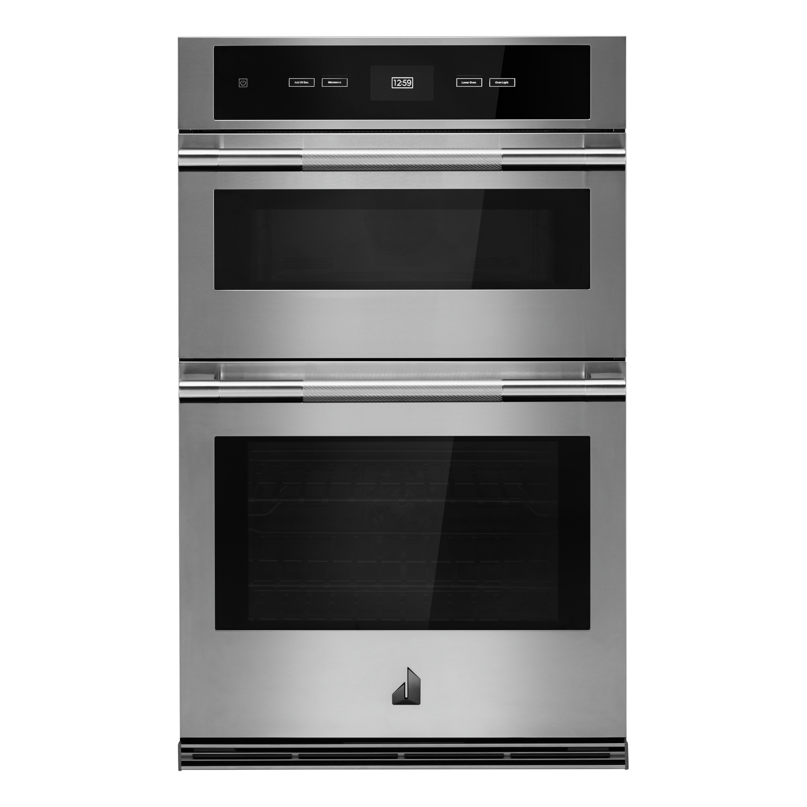 JennAir - 5.7 cu. ft Combination Wall Oven in Stainless - JMW2427LL