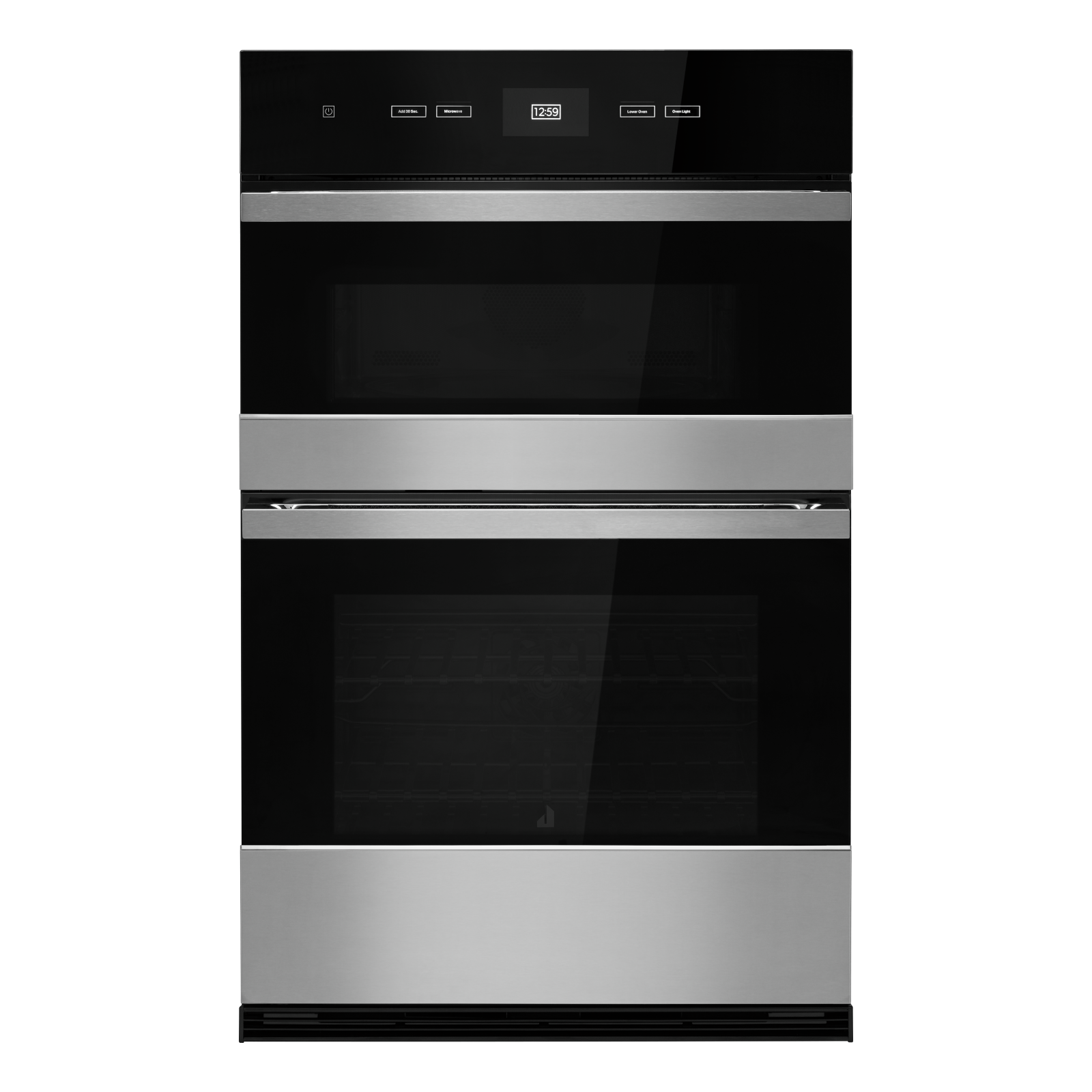 JennAir - 5.7 cu. ft Combination Wall Oven in Black - JMW2427LM