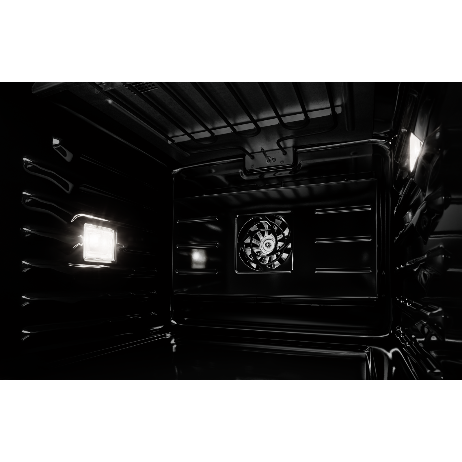 JennAir - 5.7 cu. ft Combination Wall Oven in Black - JMW2427LM