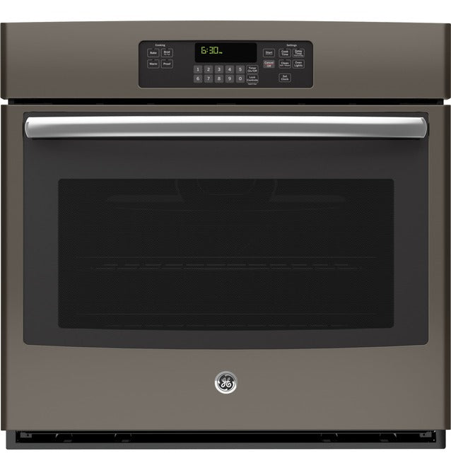 GE - 5 cu. ft Single Wall Oven in Grey - JT3000EJES