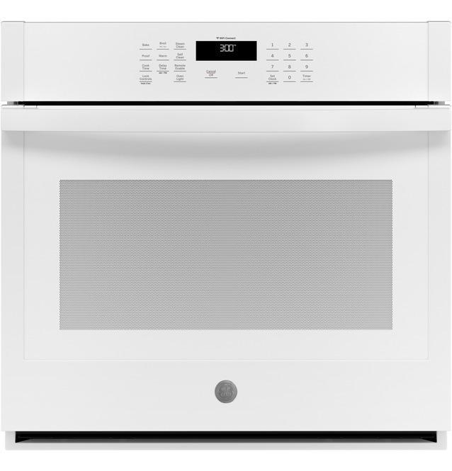GE - 5 cu. ft Single Wall Oven in White - JTS3000DNWW