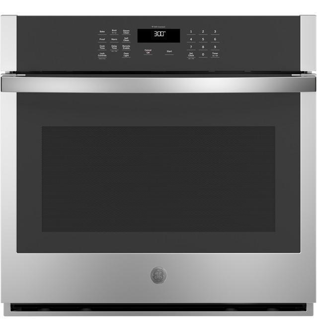 GE - 5 cu. ft Single Wall Oven in Stainless - JTS3000SNSS