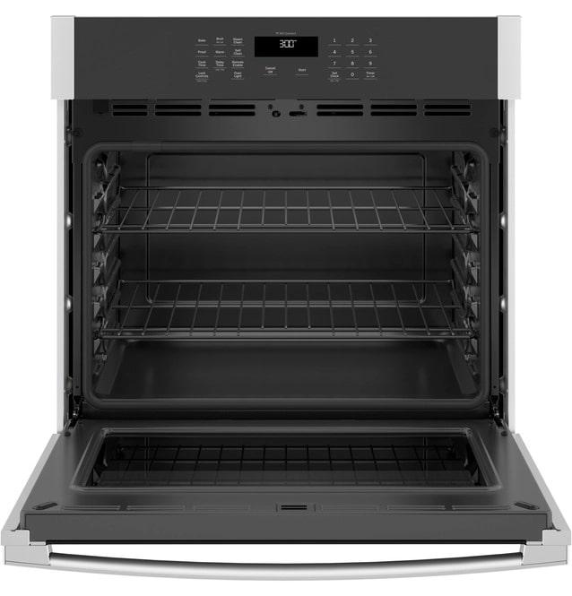 GE - 5 cu. ft Single Wall Oven in Stainless - JTS3000SNSS