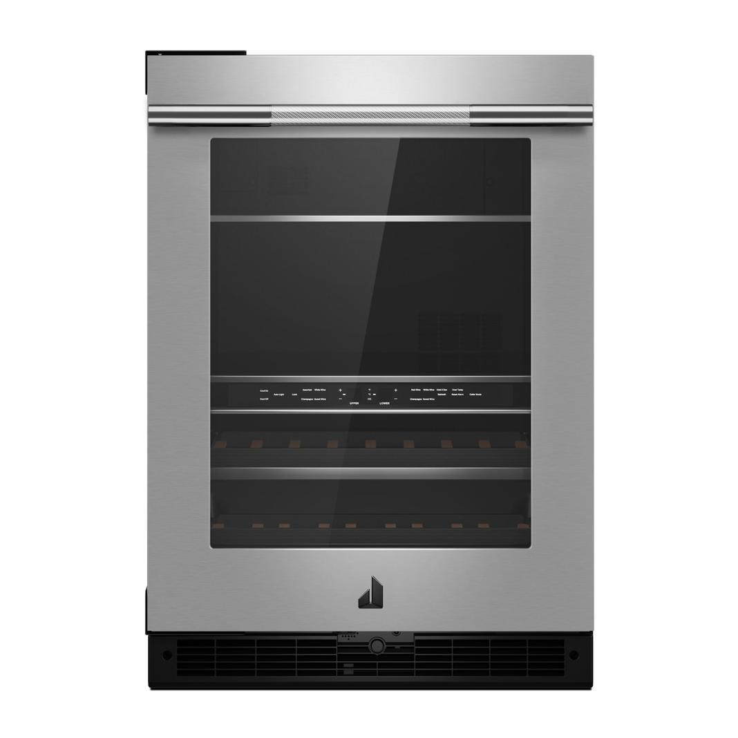 Jennair - 23.9 Inch cu. ft Built In / Integrated Beverage Centre Refrigerator in Stainless - JUBFL242HL