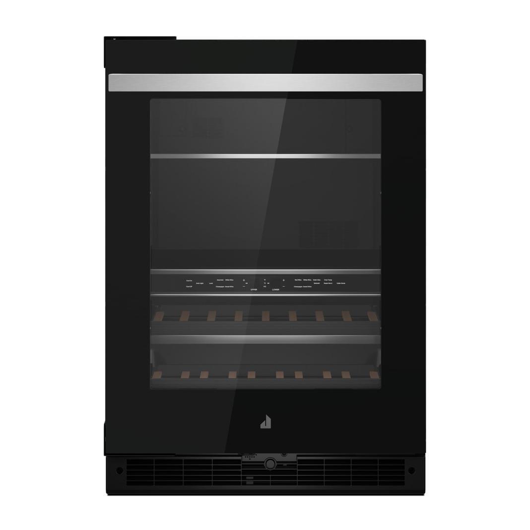 Jennair - 23.9 Inch cu. ft Built In / Integrated Beverage Centre Refrigerator in Stainless - JUBFL242HM