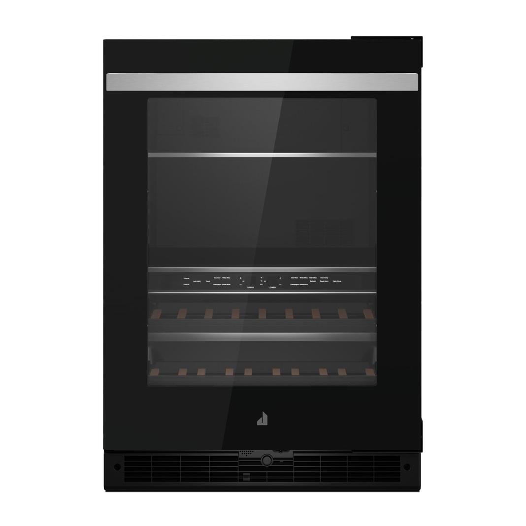 Jennair - 23.9 Inch cu. ft Built In / Integrated Beverage Centre Refrigerator in Stainless - JUBFR242HM