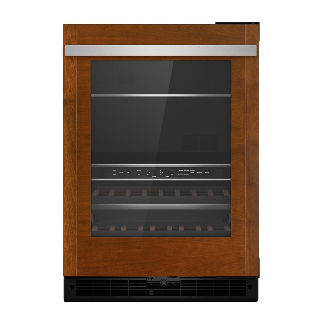 Jennair - 23.9 Inch cu. ft Built In / Integrated Beverage Centre Refrigerator in Panel Ready - JUBFR242HX