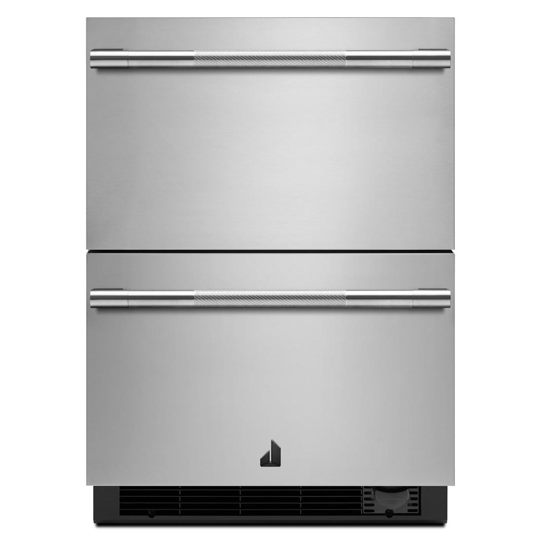 Jennair - 23.9 Inch cu. ft Built In / Integrated Refrigerator Freezer Drawer in Stainless - JUCFP242HL