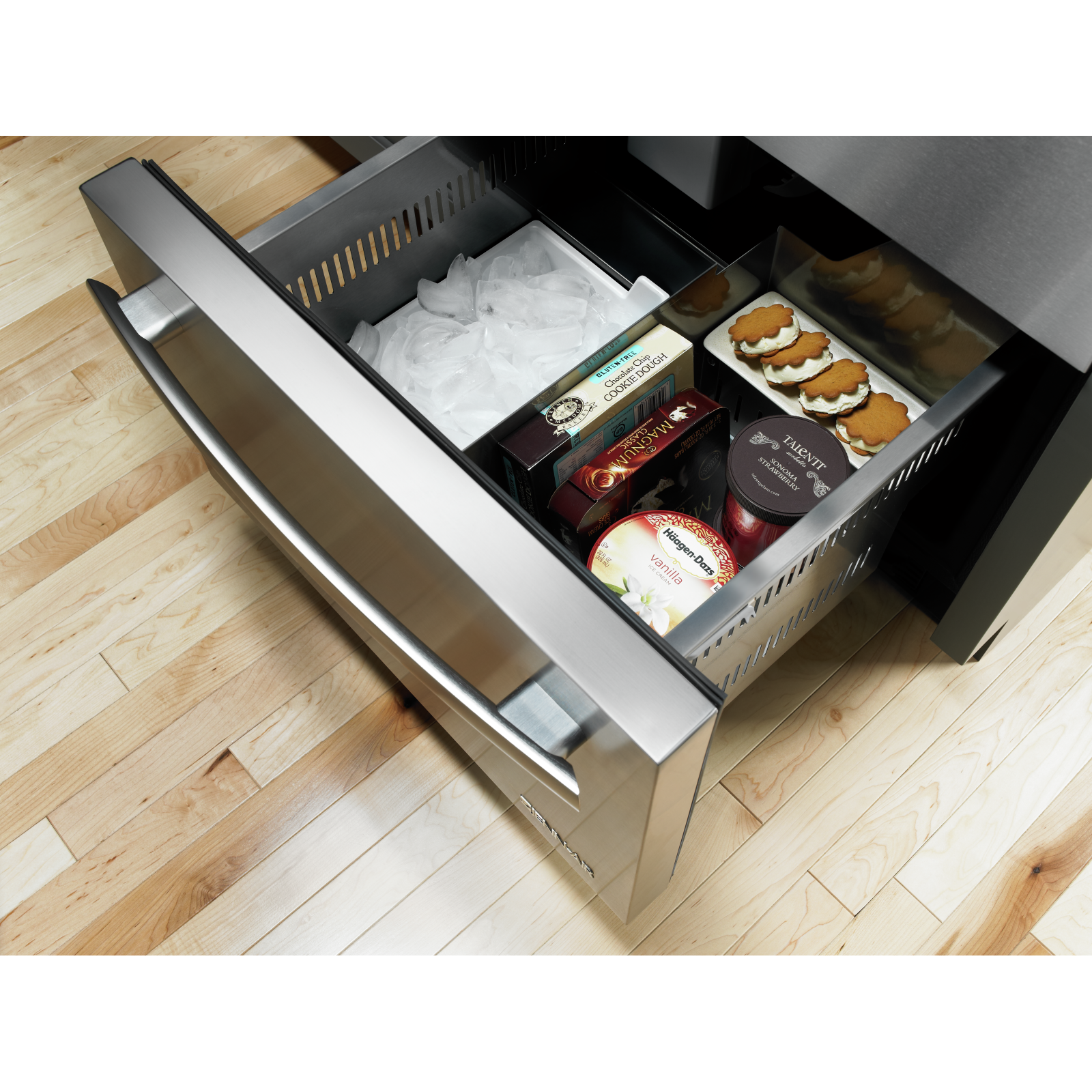 JennAir - 4.7 cu. Ft Built In Freezer in Stainless - JUD24FCERS