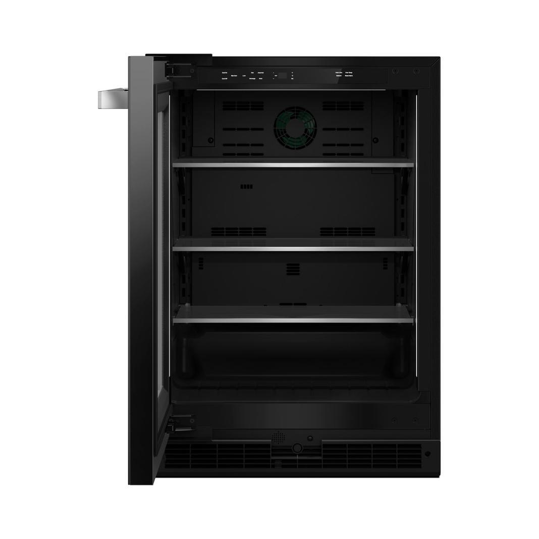 Jennair - 23.9 Inch cu. ft Beverage Centre Refrigerator in Stainless - JUGFL242HM