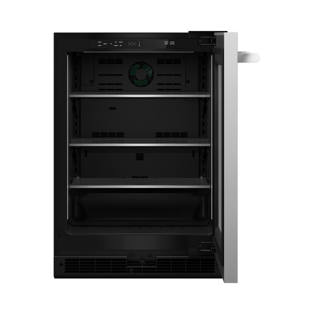 Jennair - 23.9 Inch cu. ft Built In / Integrated Undercounter Refrigerator in Stainless - JUGFR242HL