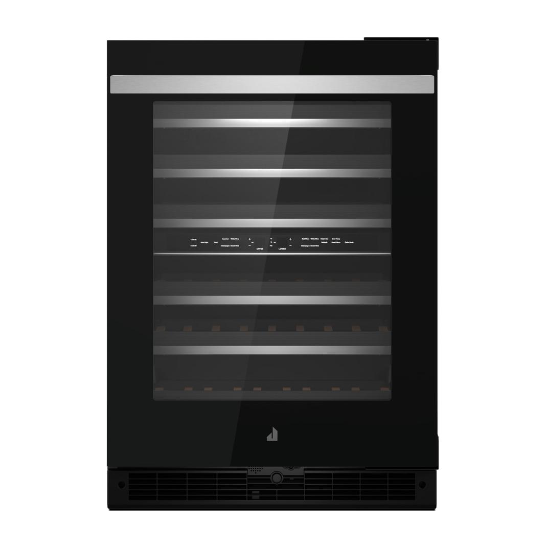 Jennair - 23.9 Inch cu. ft Built In / Integrated Wine Fridge Refrigerator in Stainless - JUWFR242HM