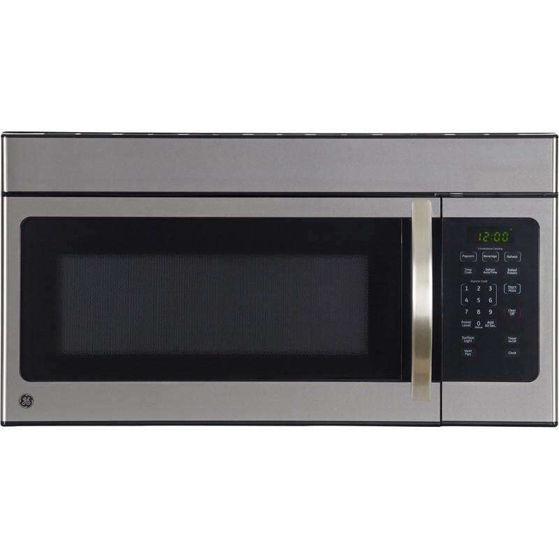GE - 1.6 cu. Ft Over the range Microwave in Stainless - JVM1625STC
