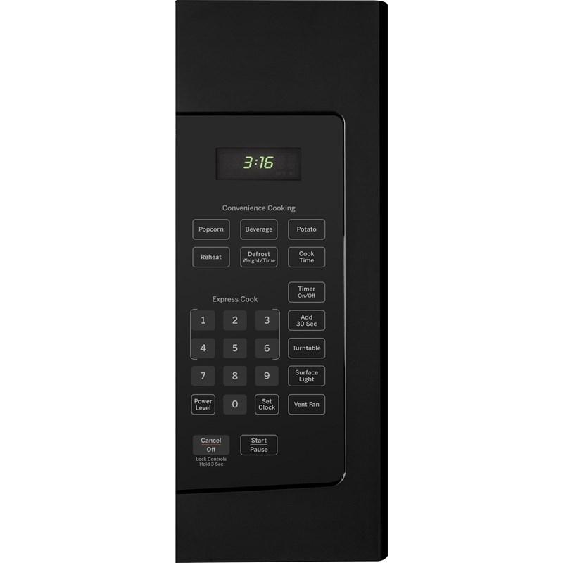 GE - 1.6 cu. Ft Over the range Microwave in Black - JVM1630BFC