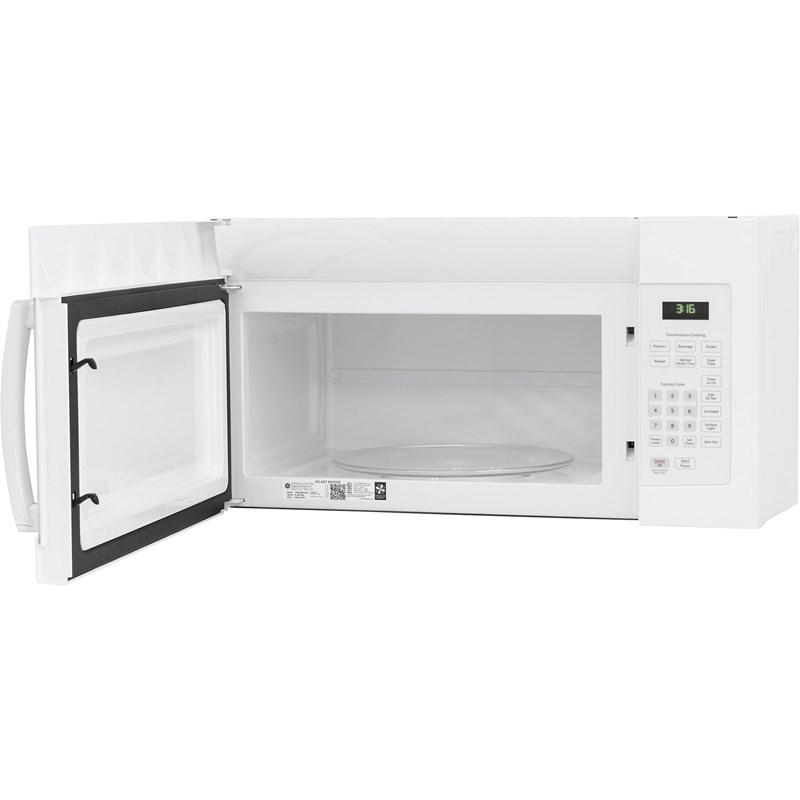 GE - 1.6 cu. Ft Over the range Microwave in White - JVM1630WFC