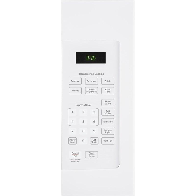 GE - 1.6 cu. Ft Over the range Microwave in White - JVM1630WFC