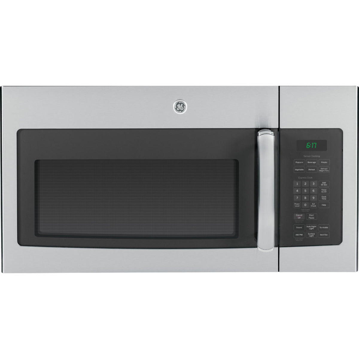 GE - 1.6 cu. Ft Over the range Microwave in Stainless - JVM1635SFC
